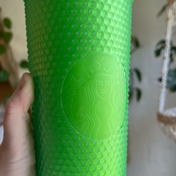 π Disney Parks Starbucks Neon Green Studded Tumbler 24oz | Mickey Mouse Edition - Picture 3 of 8